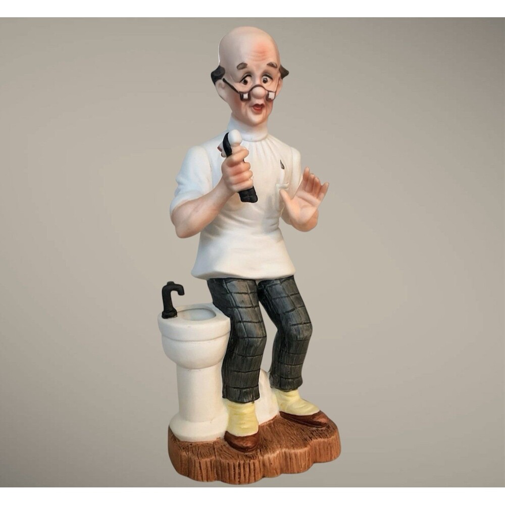 DENTIST Vintage Lefton Caira Hand Painted Porcelain Figurine Japan 2748